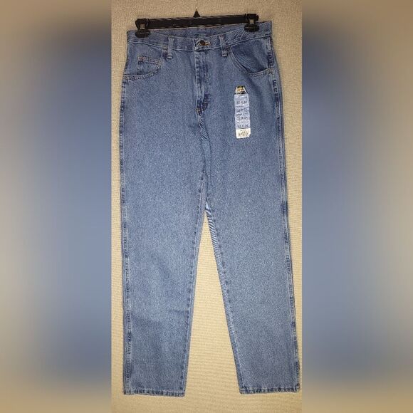 Rustler Other - Rustler Classic Relaxed Fit Straight Leg 32 X 34 Blue Jeans NWT